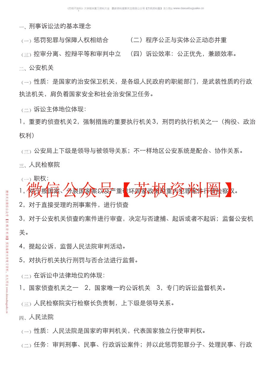 刑事诉讼法